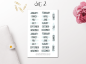 Preview: Skript Sticker Monate, Jahreszeiten